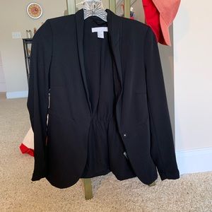 Black fitted blazer